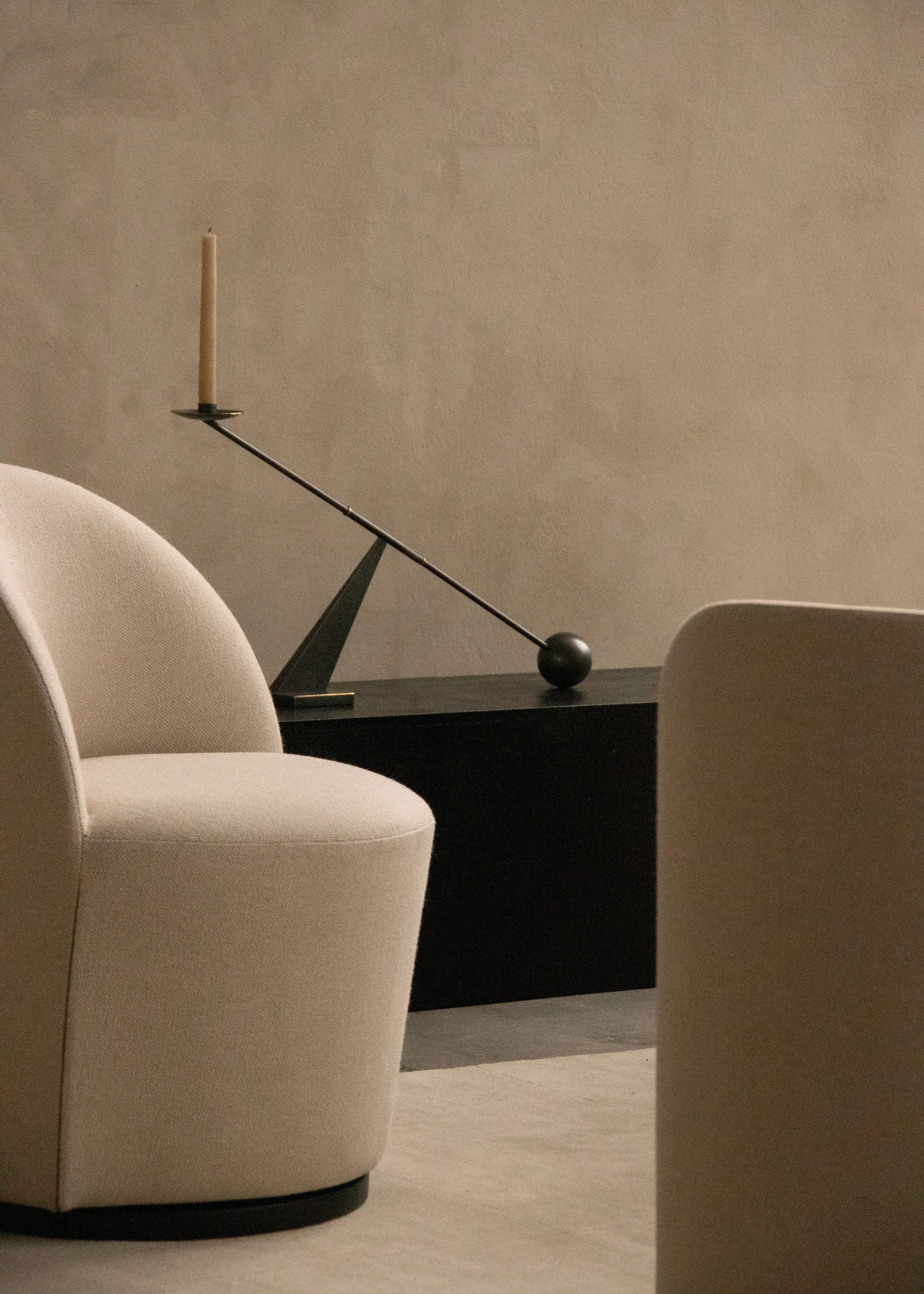 Interconnect lysestake 70 cm, Bronzed brass Audo Copenhagen