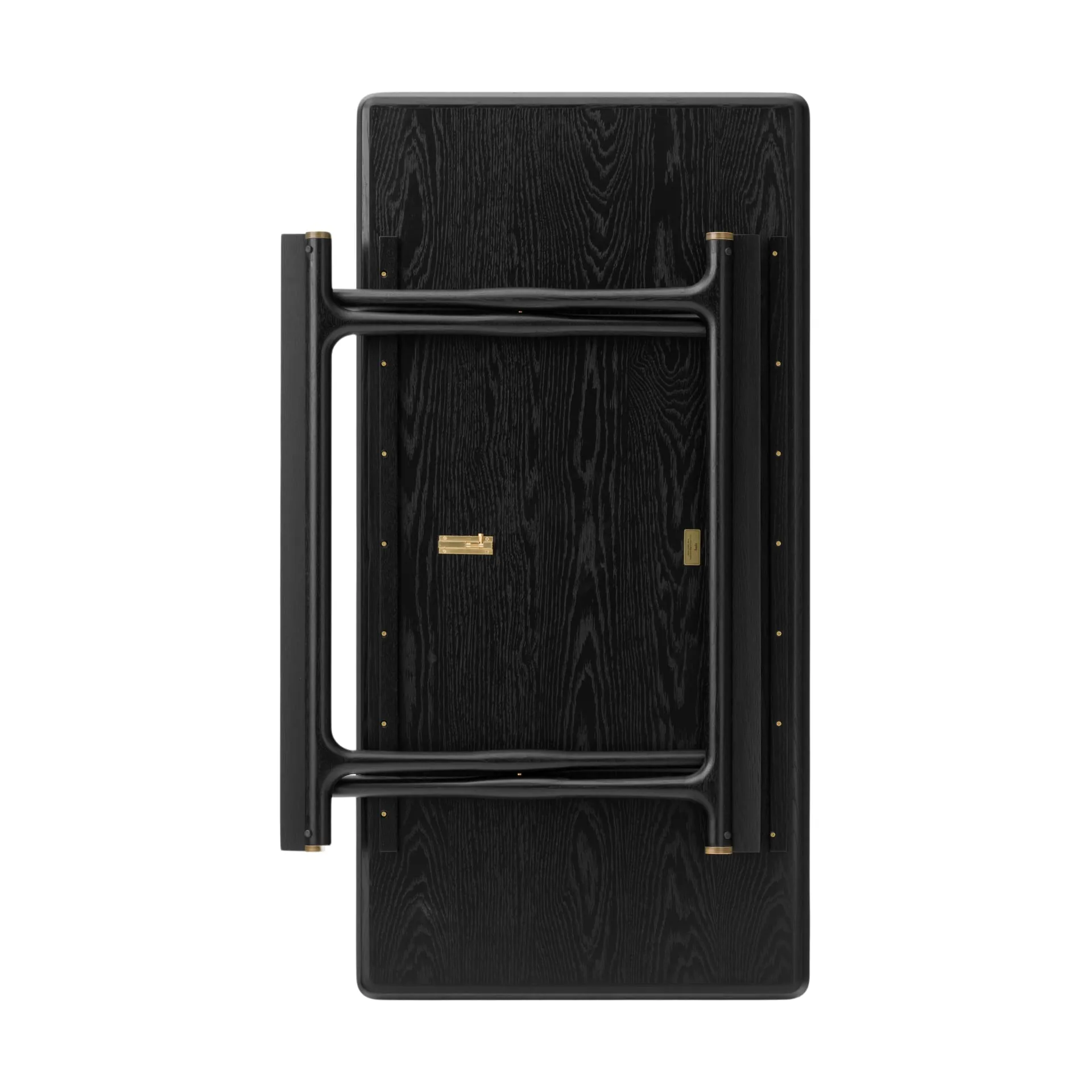 Jäger salongbord, Black stained oak Audo Copenhagen