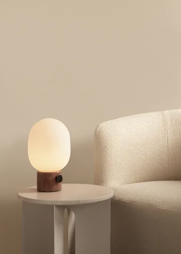 JWDA bordlampe - Red travertine, Large - Audo Copenhagen