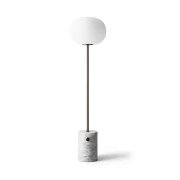 JWDA gulvlampe - Carrara marmor-bronsert messing, 130 cm - Audo Copenhagen
