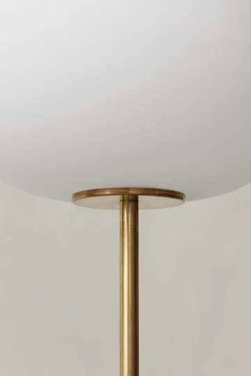 JWDA gulvlampe - Travertin-børstet messing, 130 cm - Audo Copenhagen
