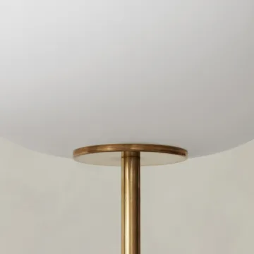JWDA gulvlampe - Travertin-messing, 150 cm - Audo Copenhagen