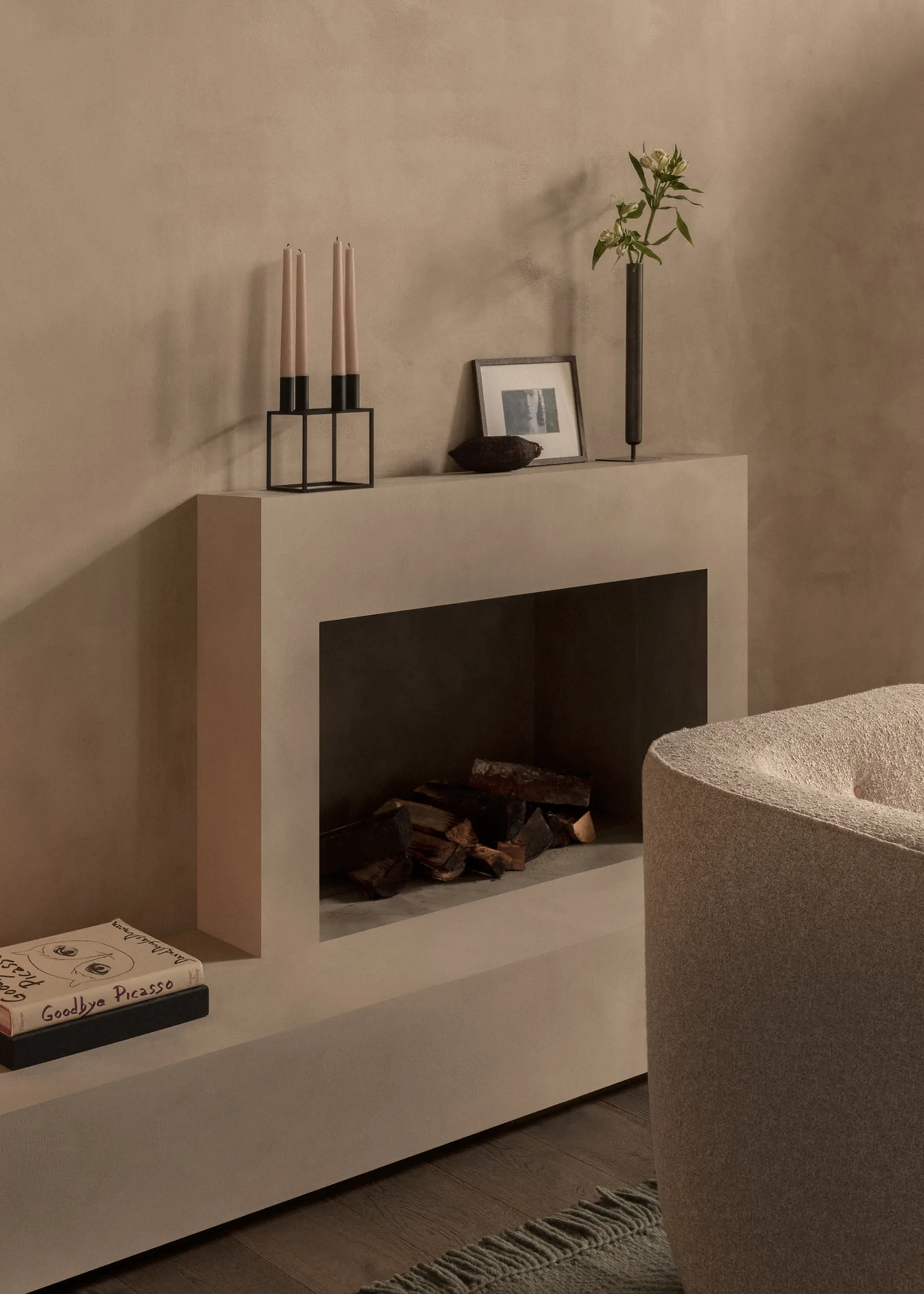 Kubus 4 lysestake, svart Audo Copenhagen