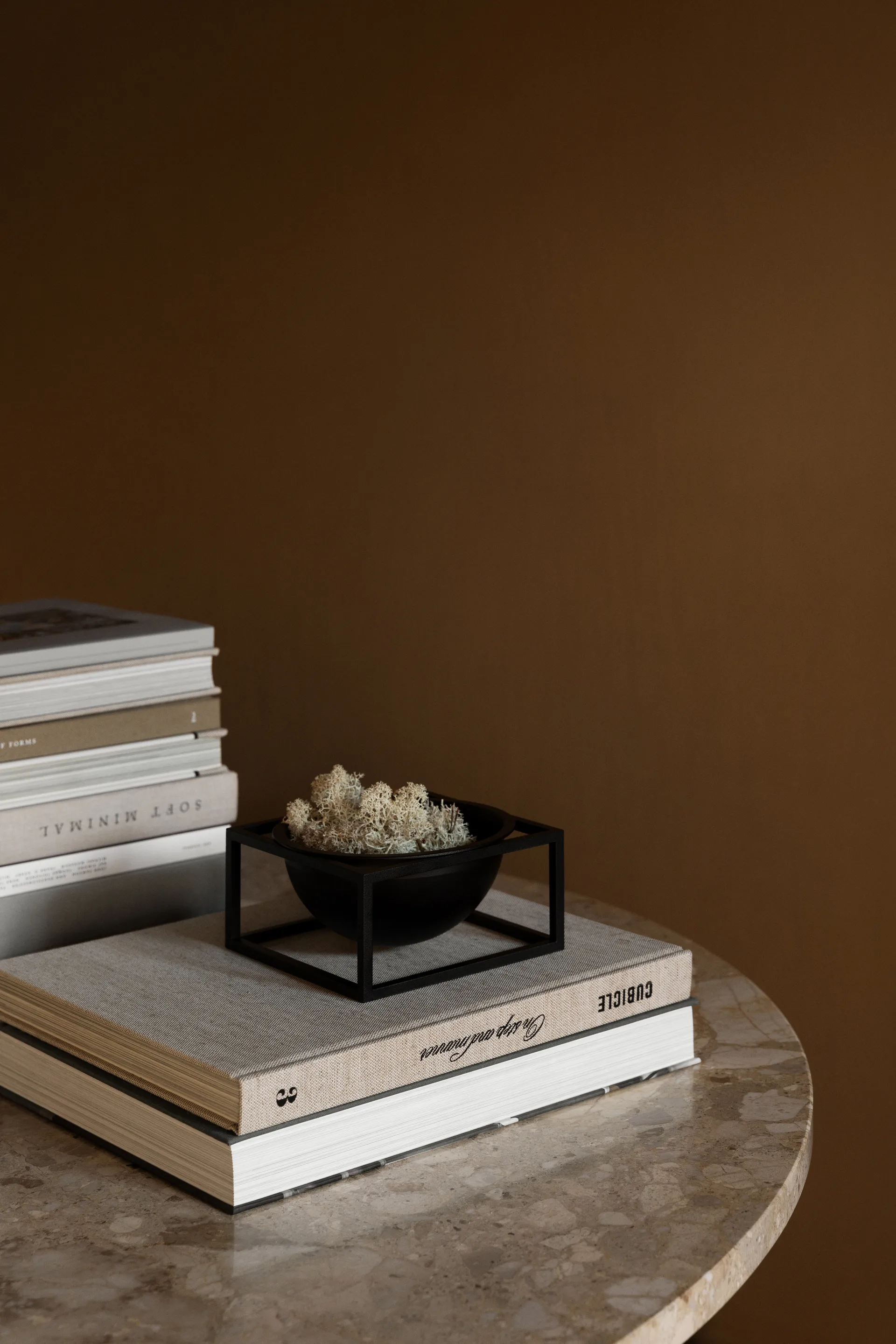 Kubus skål liten lav, svart Audo Copenhagen