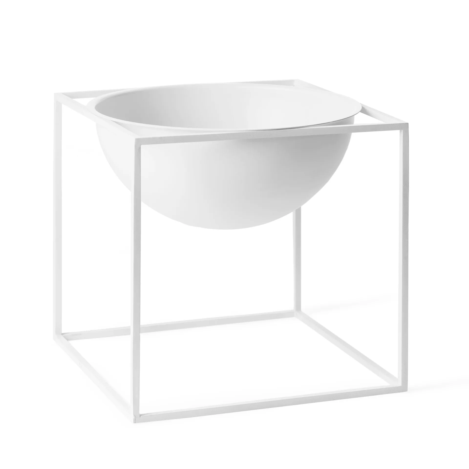 Kubus skål stor, hvit Audo Copenhagen