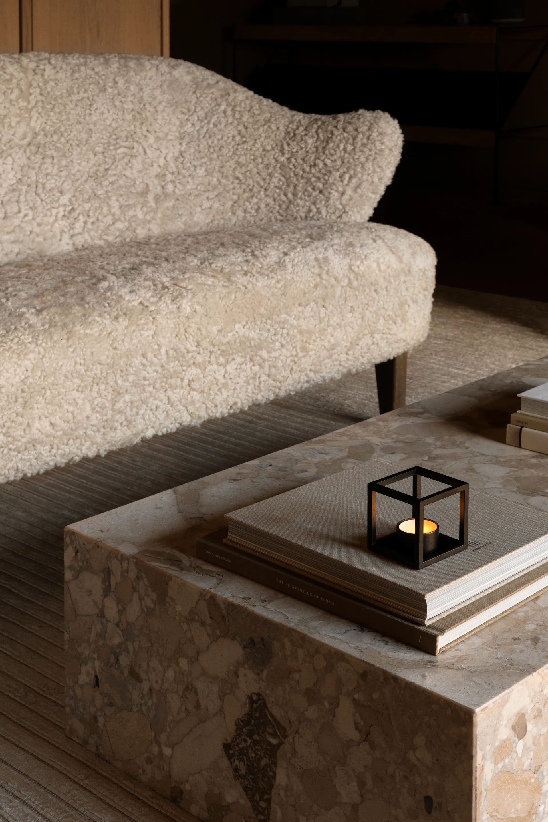 Kubus Telysholder, svart Audo Copenhagen