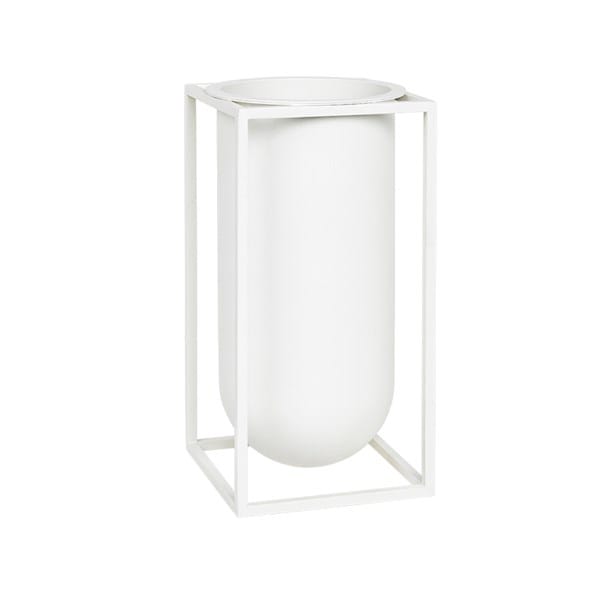Kubus vase Lolo - hvit - Audo Copenhagen
