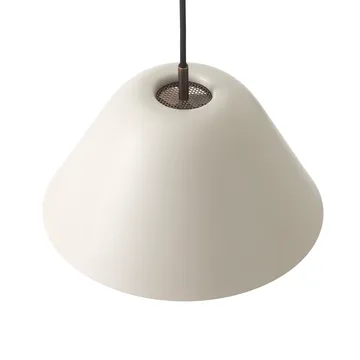 Lehvitete pendel Ø28 cm - Grå-bronsert messing - Audo Copenhagen
