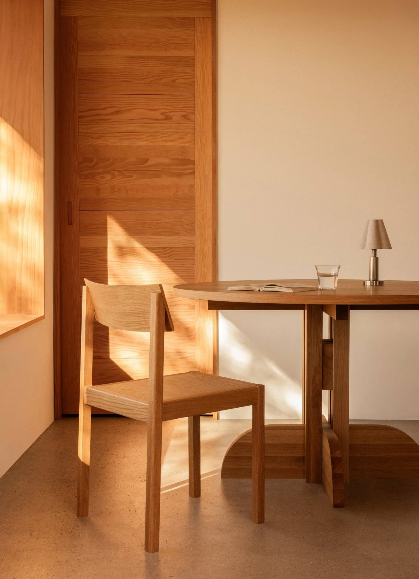 Mauro stol, Dark stained oak Audo Copenhagen
