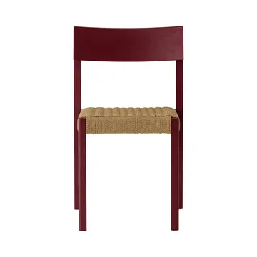 Mauro stol - French red oak-paper cord - Audo Copenhagen