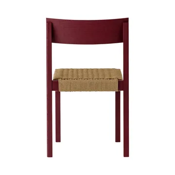 Mauro stol - French red oak-paper cord - Audo Copenhagen
