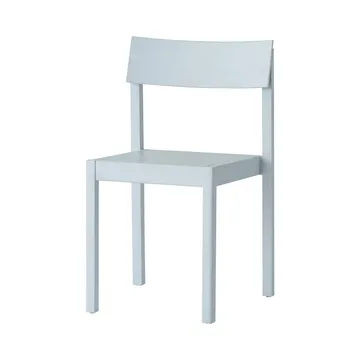 Mauro stol - Linen blue oak - Audo Copenhagen