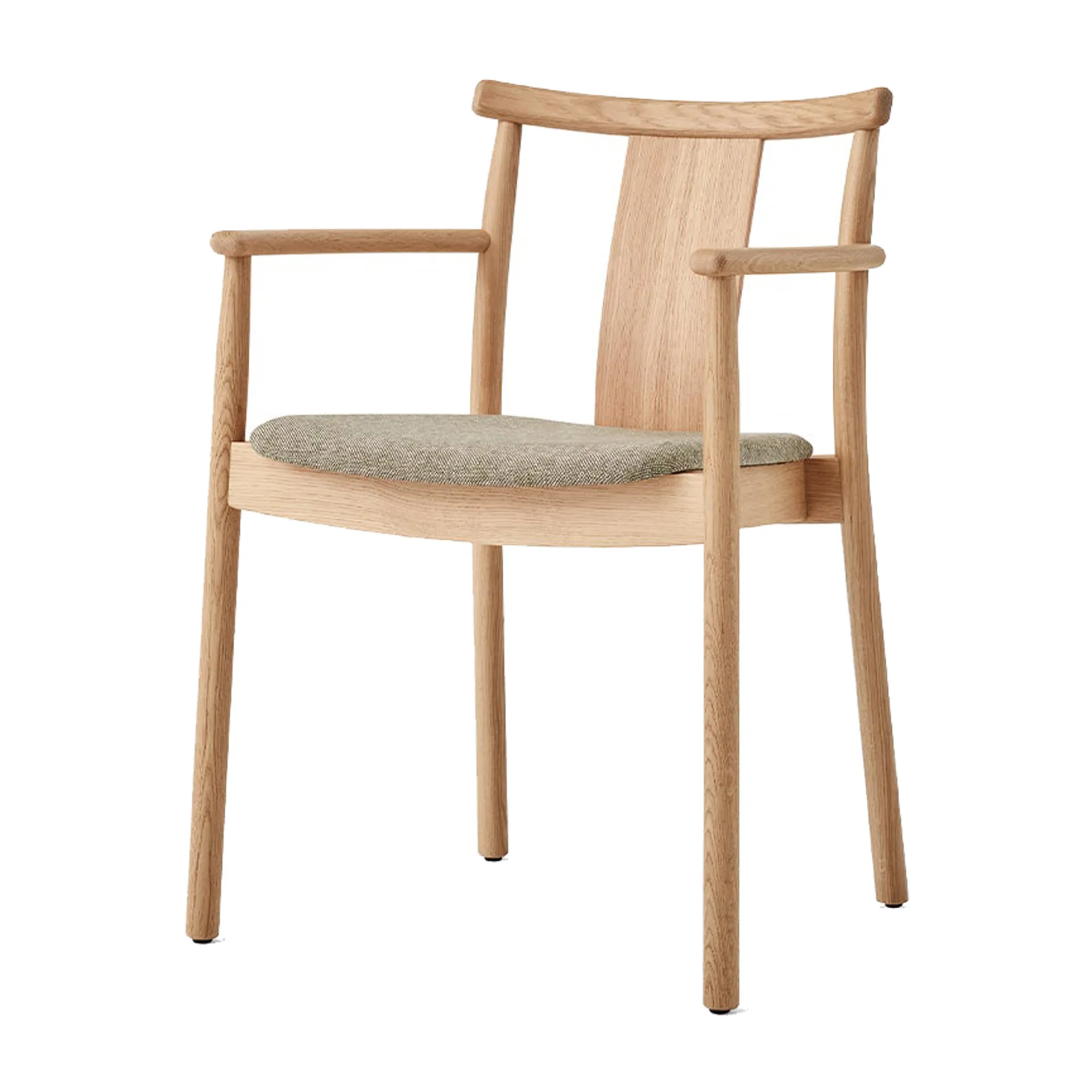 Merkur karmstol med sittepute, Oak-Hallingdal 0200 beige Audo Copenhagen