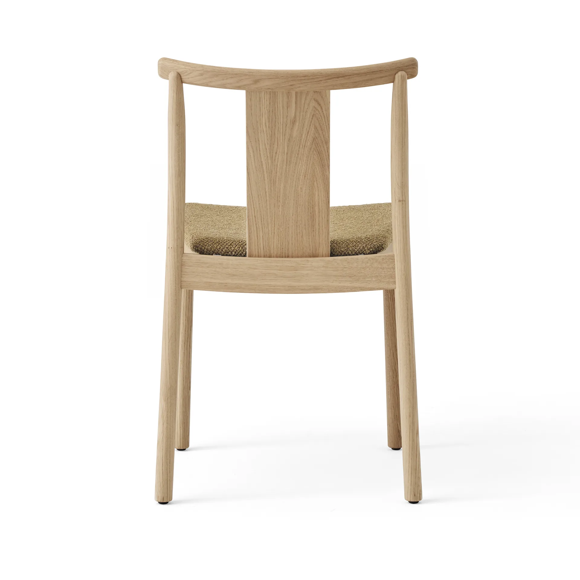 Merkur stol med sittepute, Oak-Bouclé 06 gold Audo Copenhagen