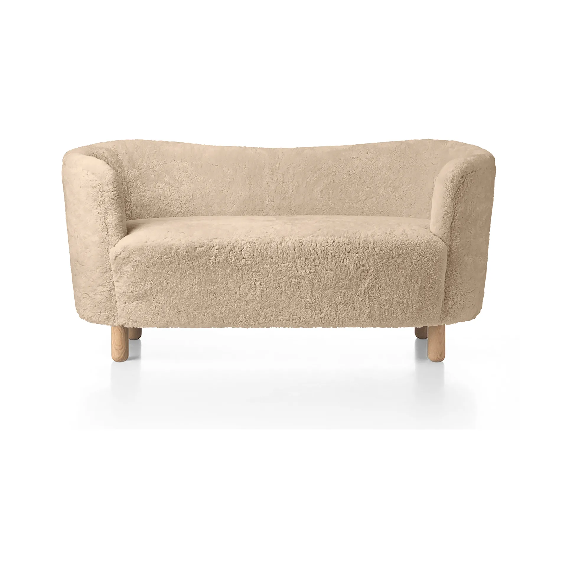 Mingle sofa 152 cm, Saueskinn Honey-eik Audo Copenhagen