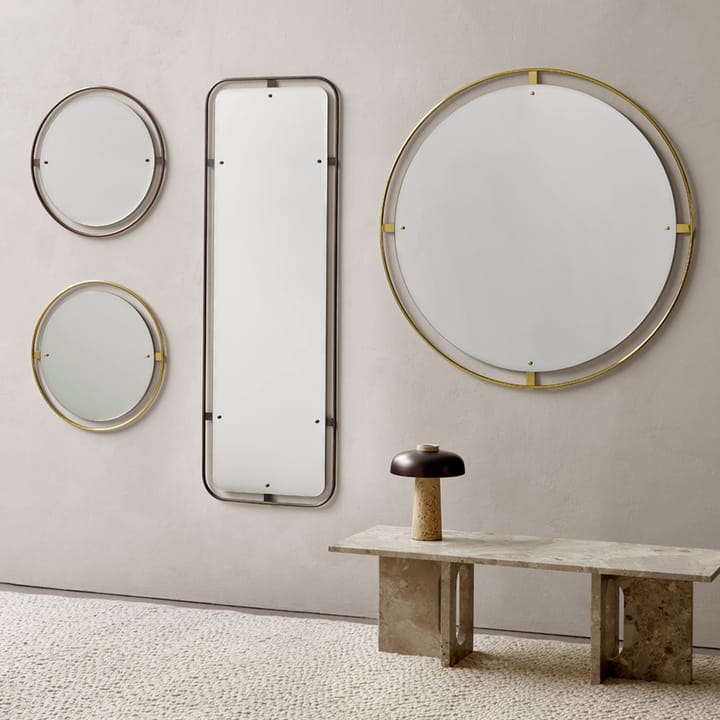 Nimbus speil, bronzed brass, ø 110 Audo Copenhagen
