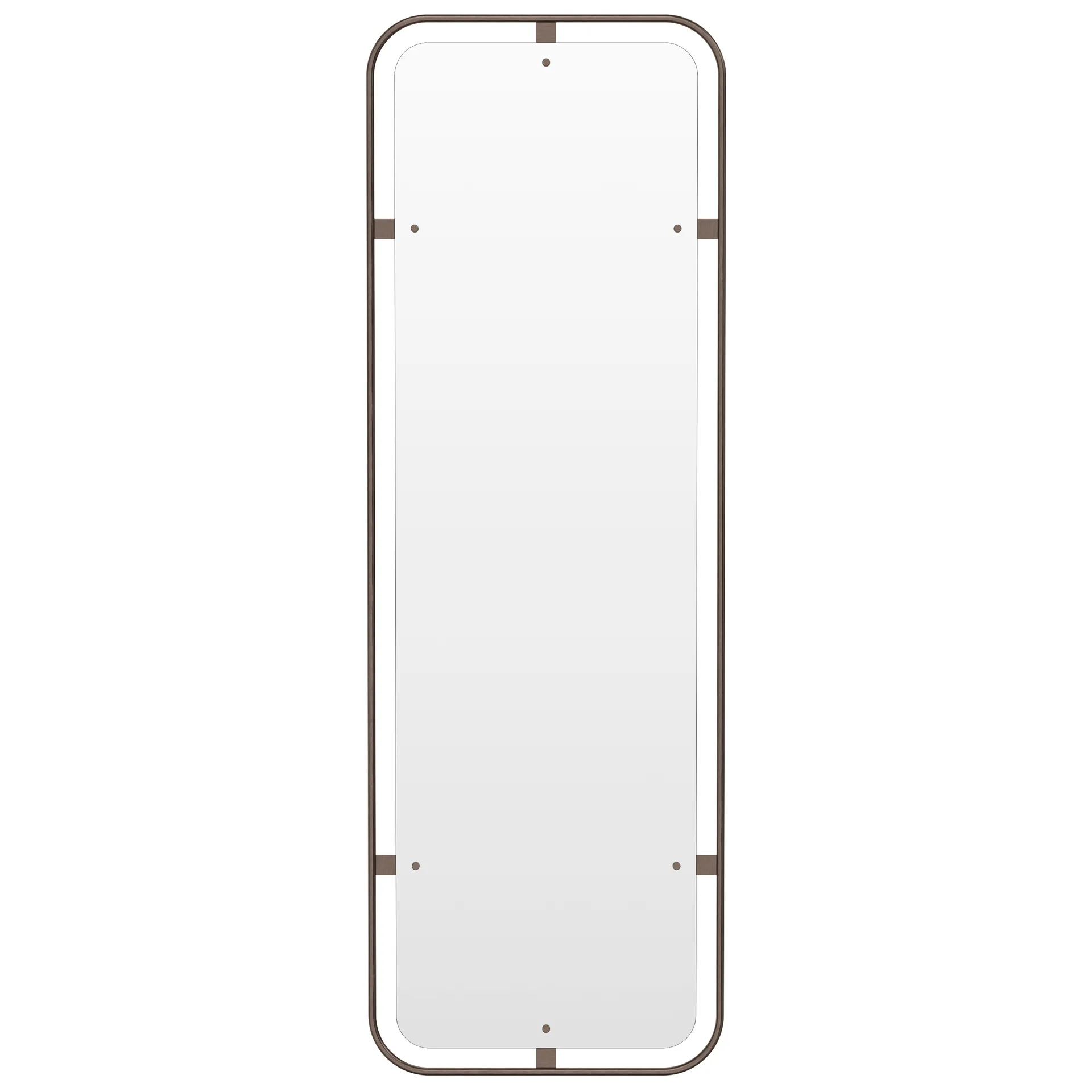 Nimbus speil rektangulær, Bronzed brass Audo Copenhagen