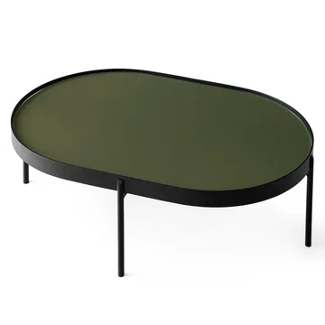 NoNo salongbord L 59,5x96,5 cm - Svart-mørkegrønn - Audo Copenhagen