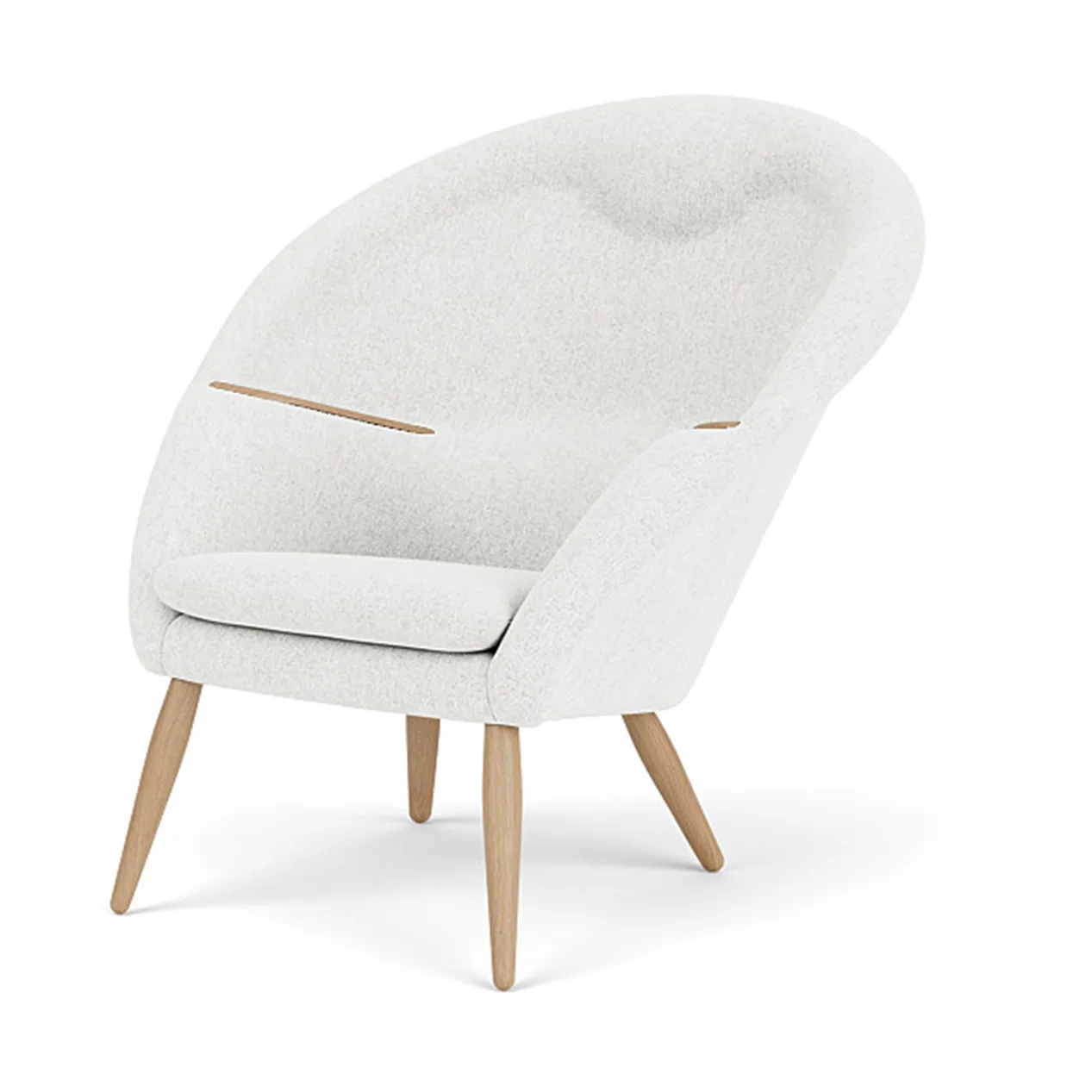 Oda loungestol helpolstret, Hallingdal 0110-eik Audo Copenhagen