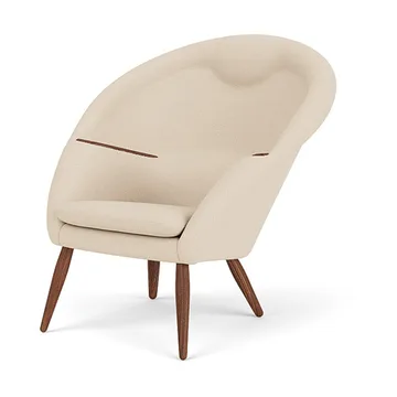 Oda loungestol helpolstret - Hallingdal 0200-valnøtt - Audo Copenhagen