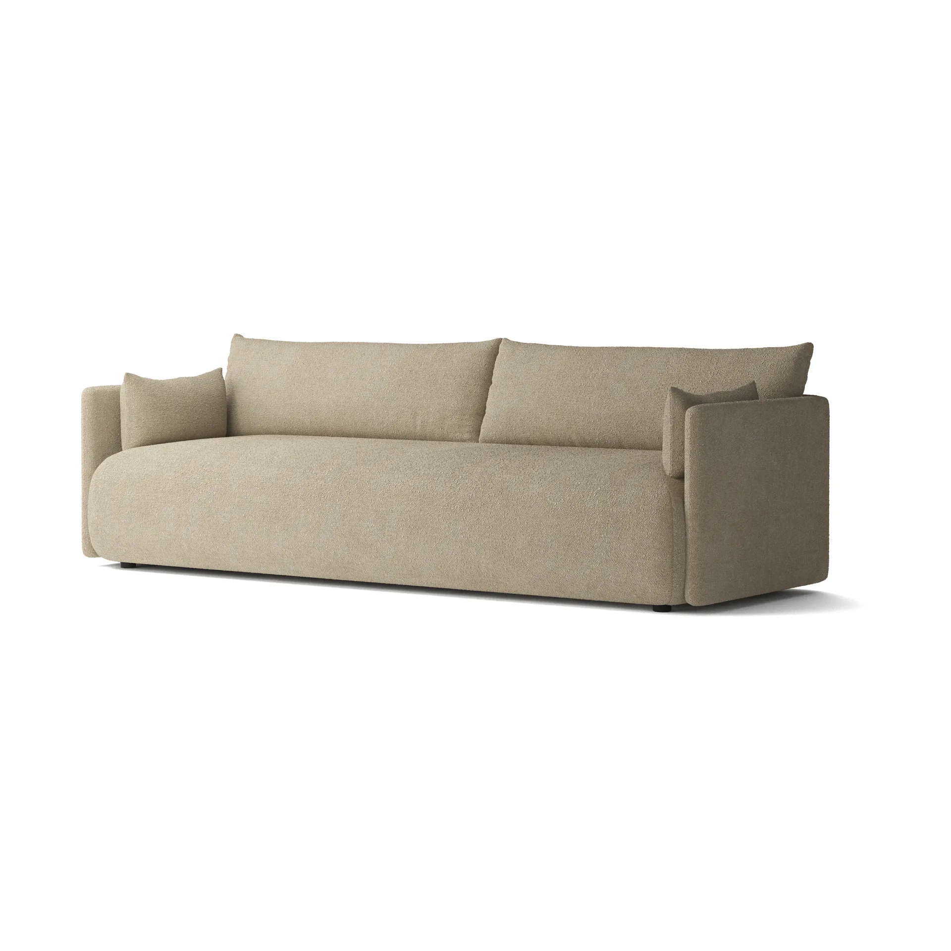 Offset sofa 3-seters, Audo Bouclé 02 Beige Audo Copenhagen