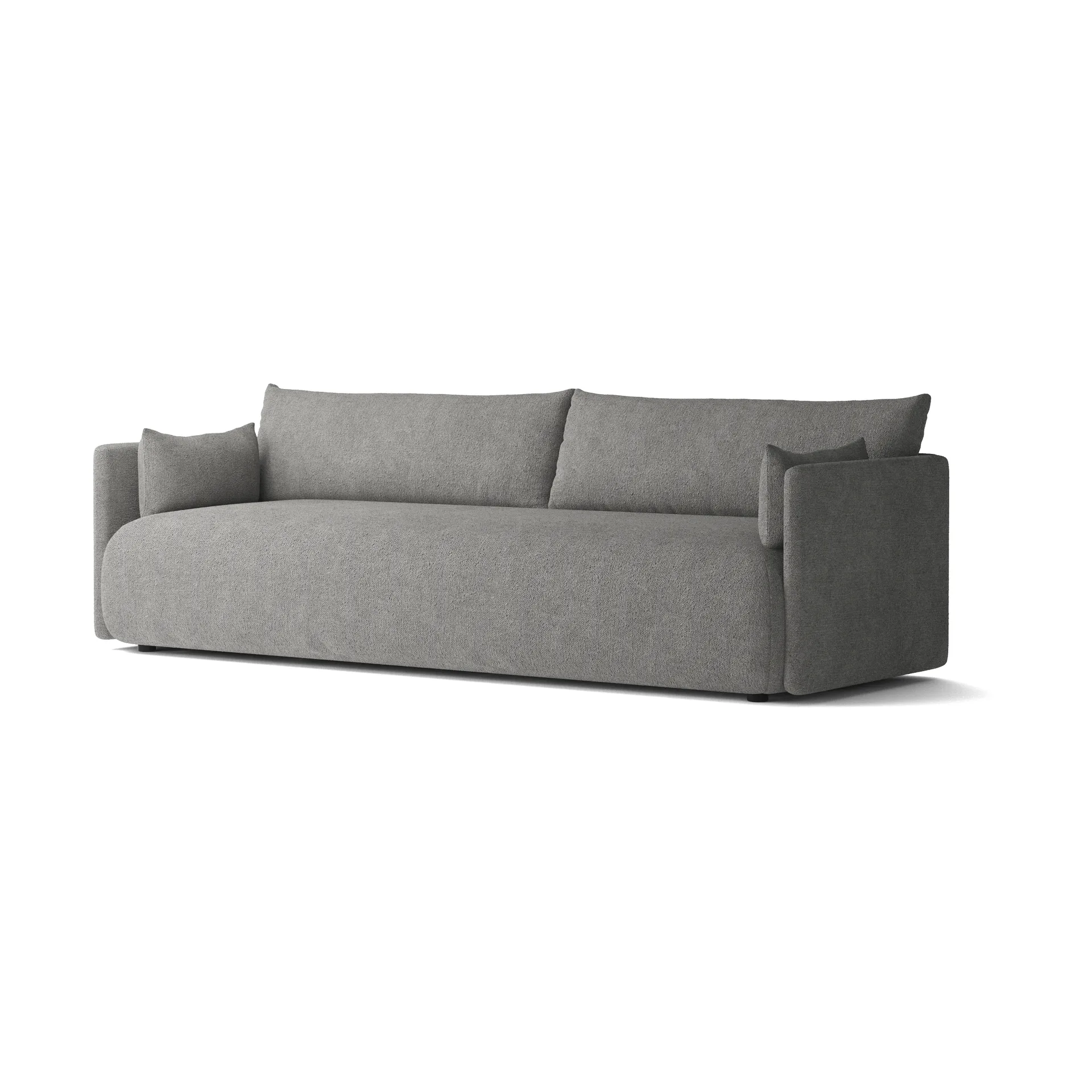 Offset sofa 3-seters, Audo Bouclé 16 Dark grey Audo Copenhagen