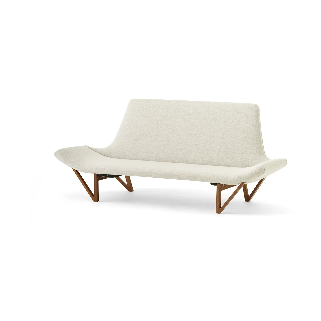 Pagode sofa 202 cm, Hallingdal 0110-valnøtt Audo Copenhagen