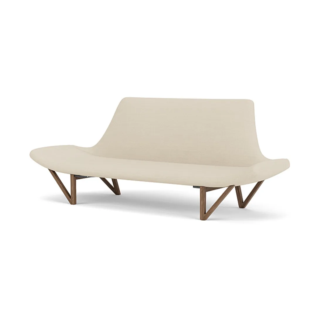 Pagode sofa 202 cm, Hallingdal 0200-valnøtt Audo Copenhagen