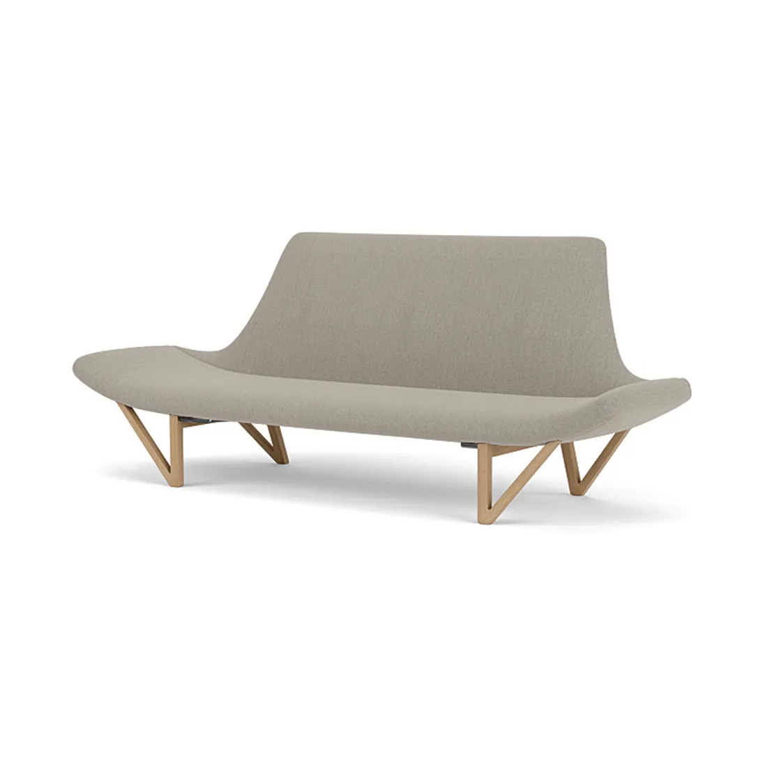 Pagode sofa 202 cm, Re-wool 0218-eik Audo Copenhagen