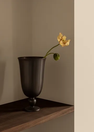 Pavot vase - Bronzed aluminium - Audo Copenhagen
