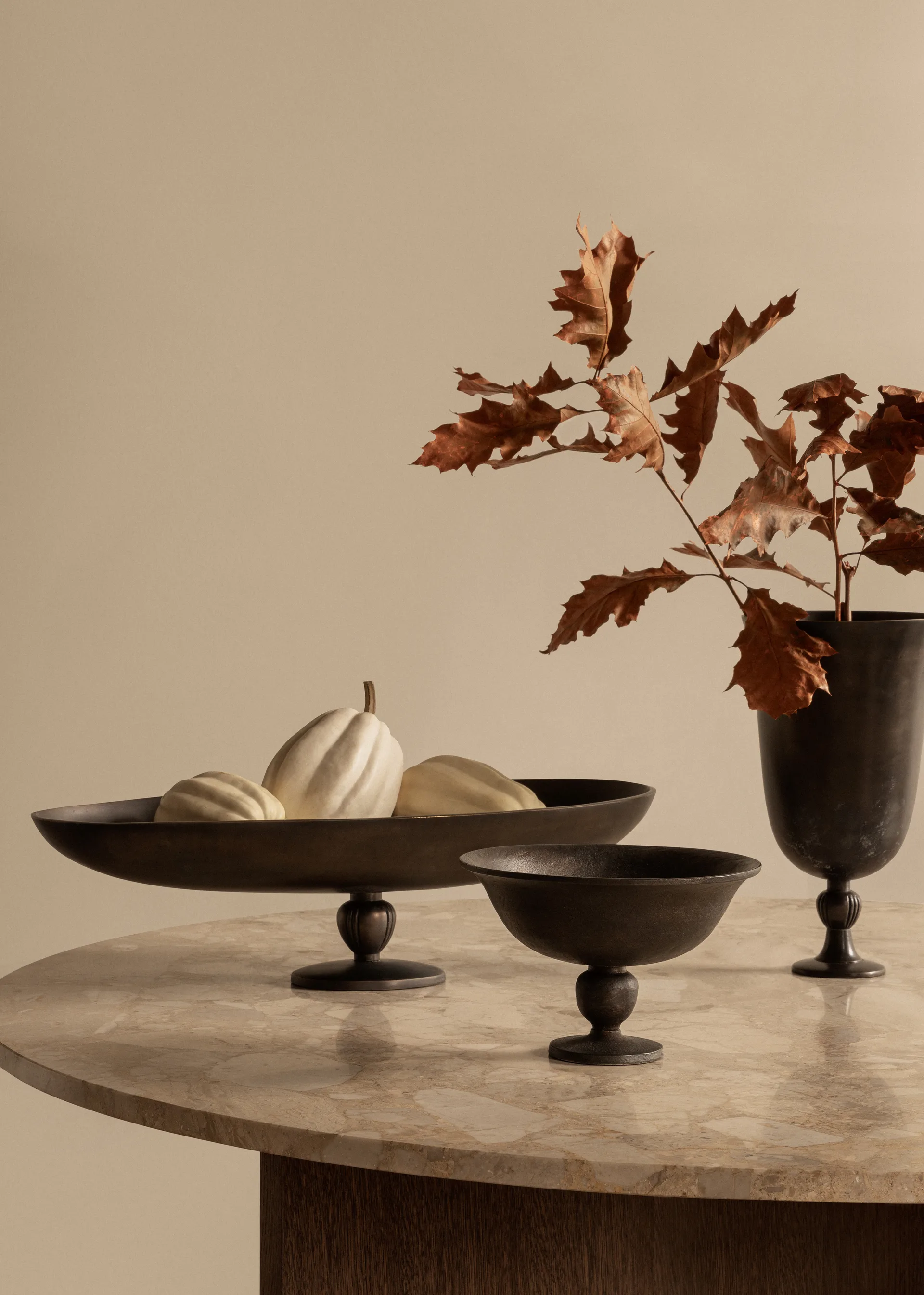 Pavot vase, Bronzed aluminium Audo Copenhagen