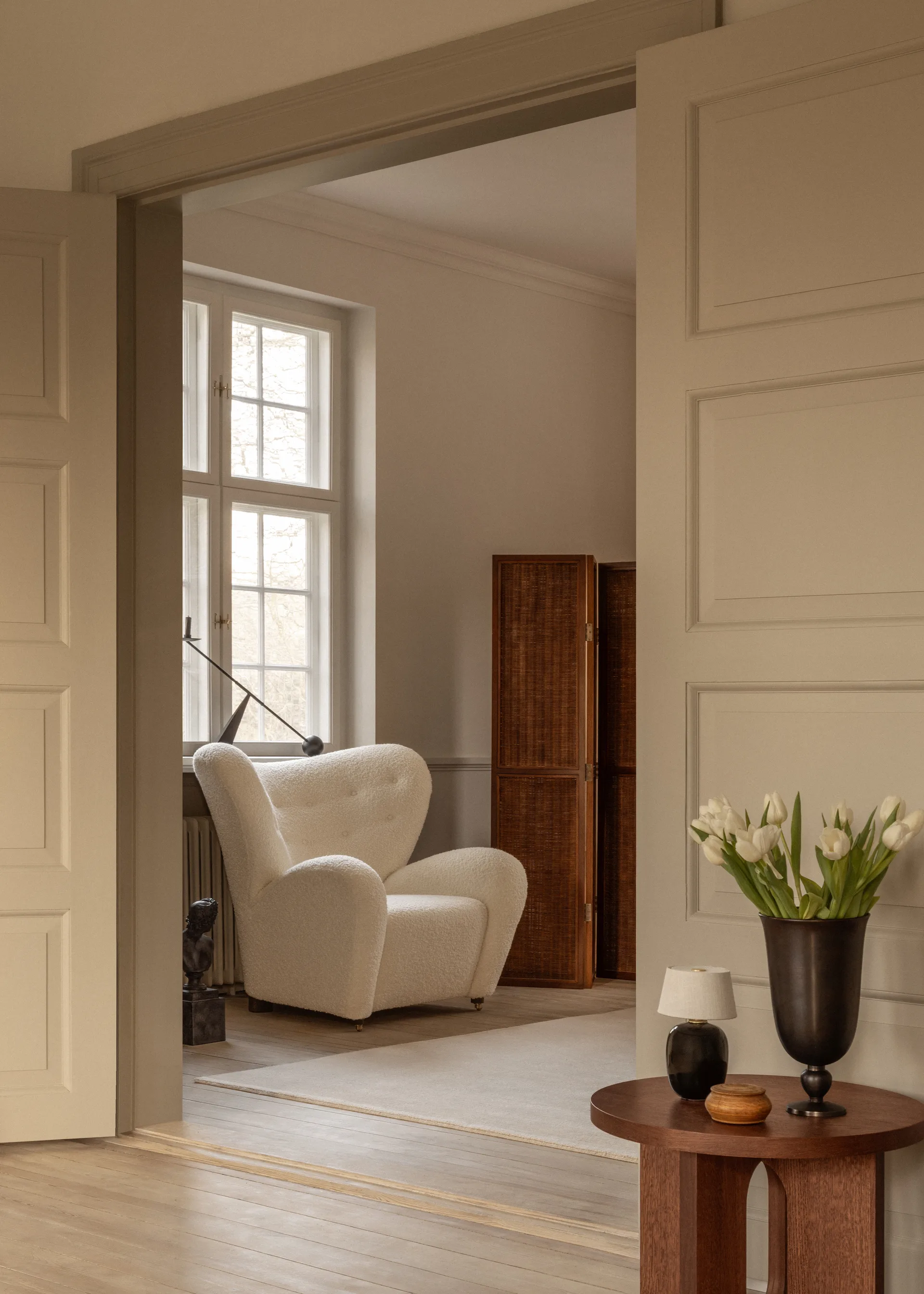 Pavot vase, Bronzed aluminium Audo Copenhagen