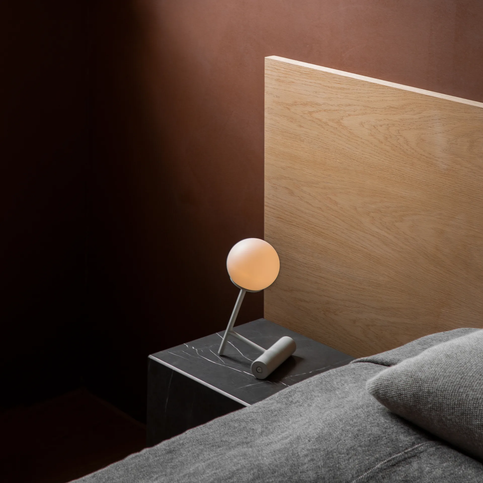 Phare LED lampe, lysgrå Audo Copenhagen
