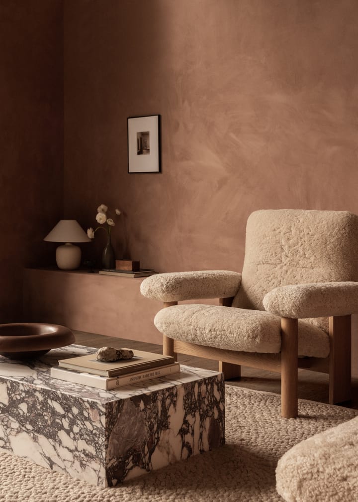 Plinth salongbord, multi, rose, low Audo Copenhagen