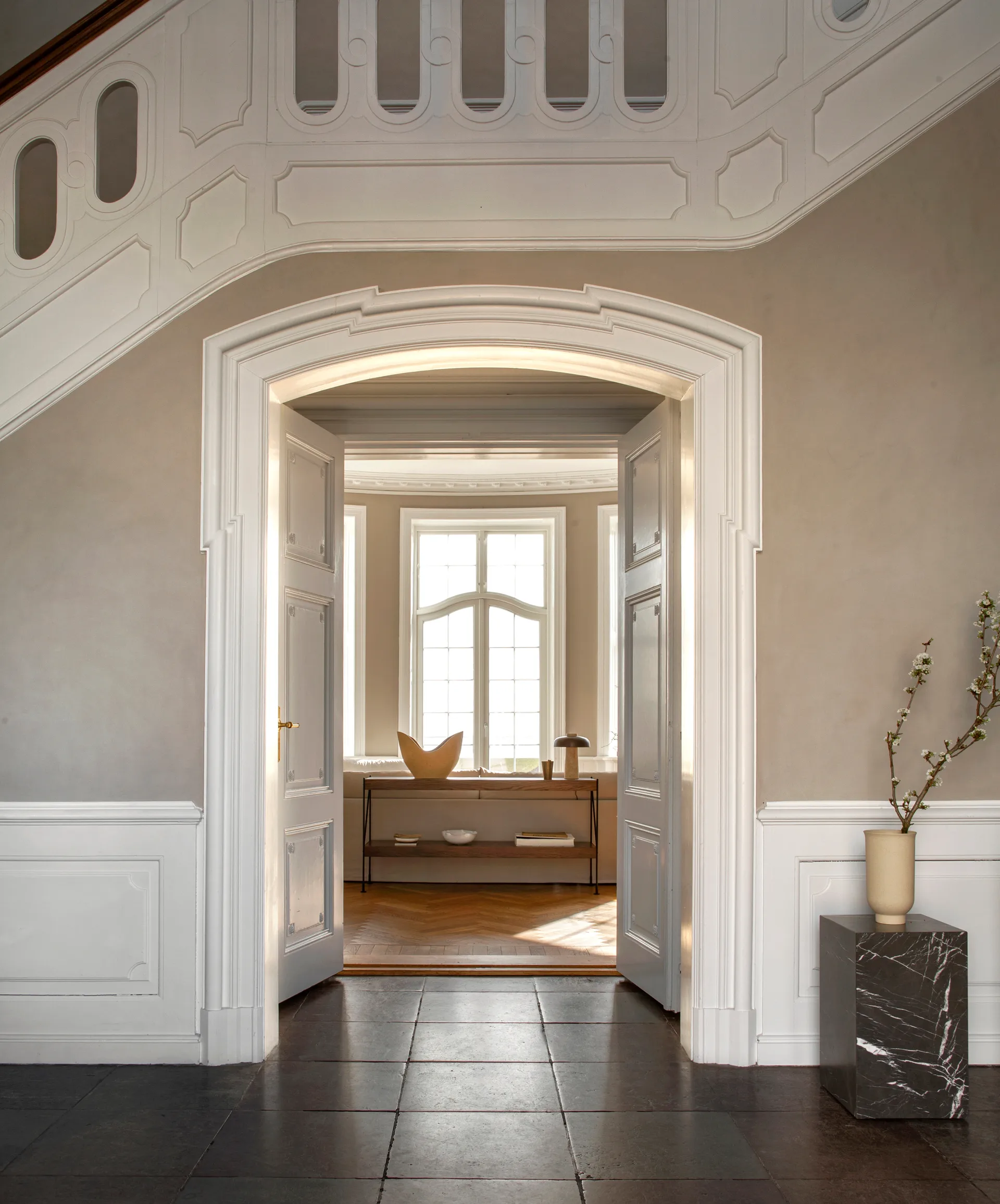 Plinth tall sidebord 30 x 30 x 51 cm, Brown Audo Copenhagen