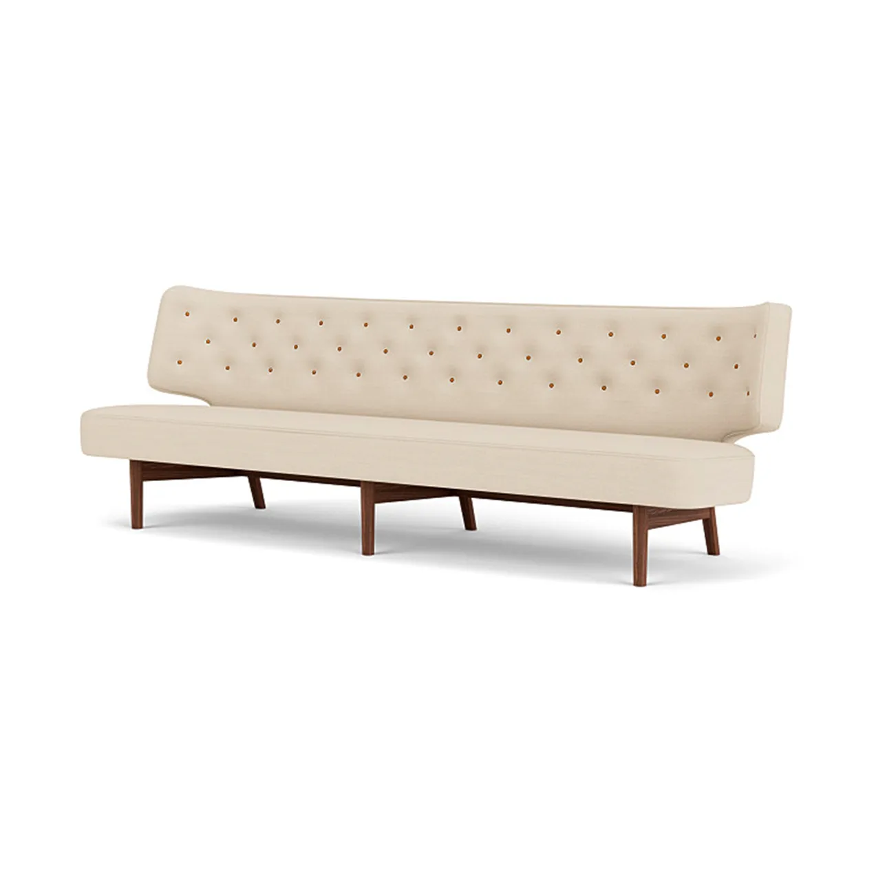 Radiohus sofa, Hallingdal 0200-valnøtt, 3-seter Audo Copenhagen