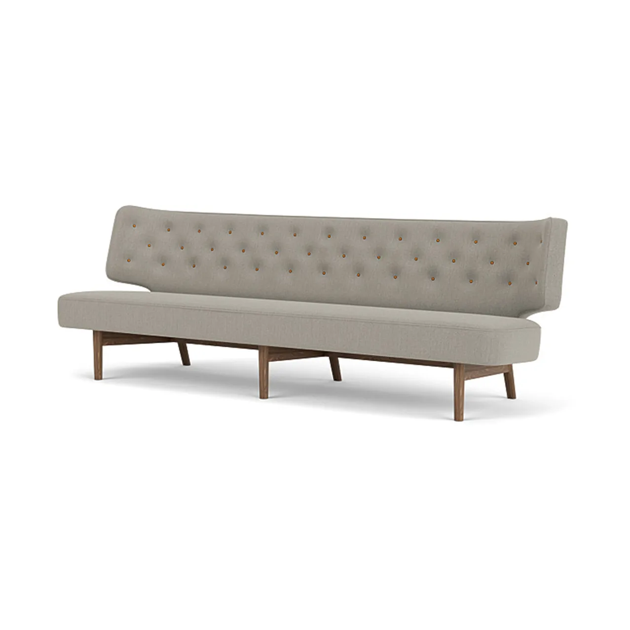 Radiohus sofa, Re-wool 0218-eik, 3-seter Audo Copenhagen