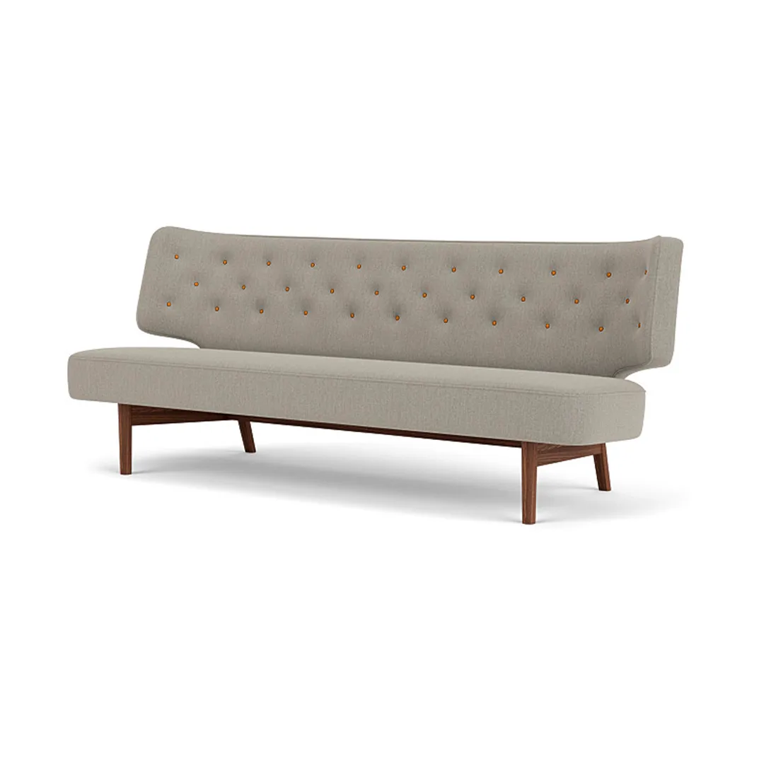 Radiohus sofa, Re-wool 0218-valnøtt, 2-seter Audo Copenhagen