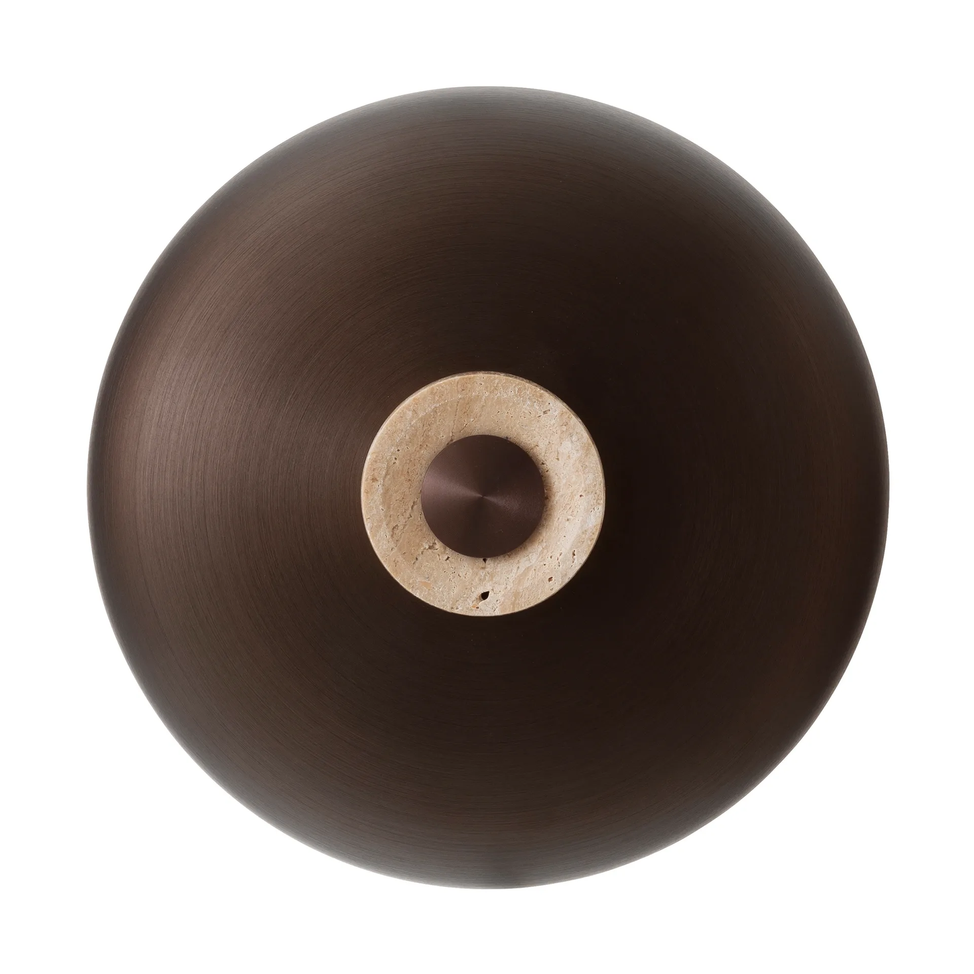 Reverse vegglampe fast installasjon, Bronzed aluminium Audo Copenhagen