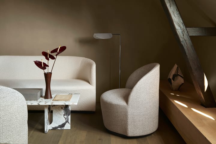 Tearoom Lounge Chair Swivel, Safire 004 Audo Copenhagen