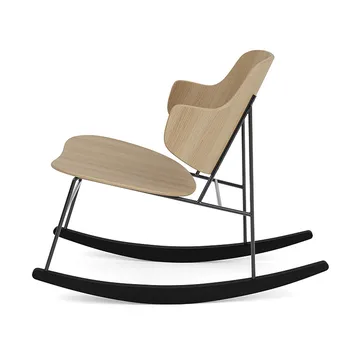 The Penguin gyngestol - Eikefinér-svart stål - Audo Copenhagen