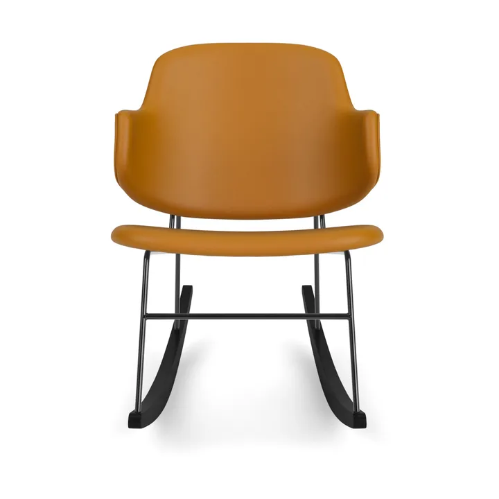 The Penguin gyngestol helpolstret - Dakar 0250-svart stål - Audo Copenhagen