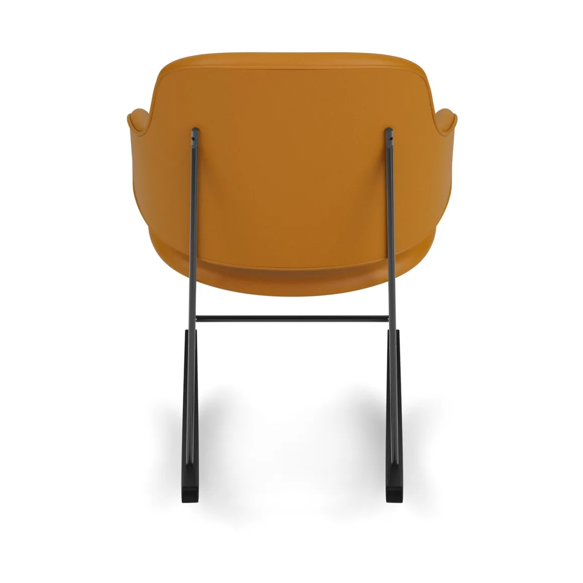 The Penguin gyngestol helpolstret, Dakar 0250-svart stål Audo Copenhagen