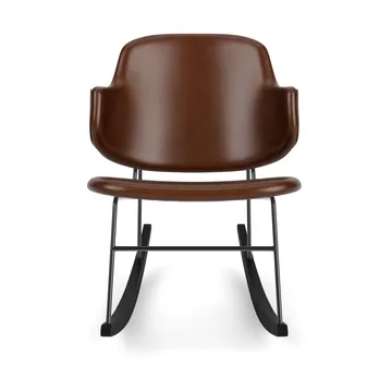 The Penguin gyngestol helpolstret - Dakar 0329-svart stål - Audo Copenhagen