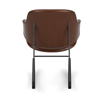 The Penguin gyngestol helpolstret - Dakar 0329-svart stål - Audo Copenhagen