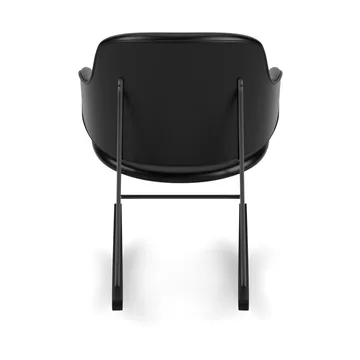 The Penguin gyngestol helpolstret - Dakar 0842-svart stål - Audo Copenhagen