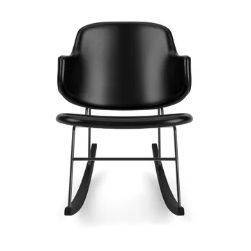 The Penguin gyngestol helpolstret - Dakar 0842-svart stål - Audo Copenhagen