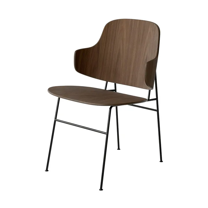 The Penguin stol - Valnøttfinér-svart stål - Audo Copenhagen