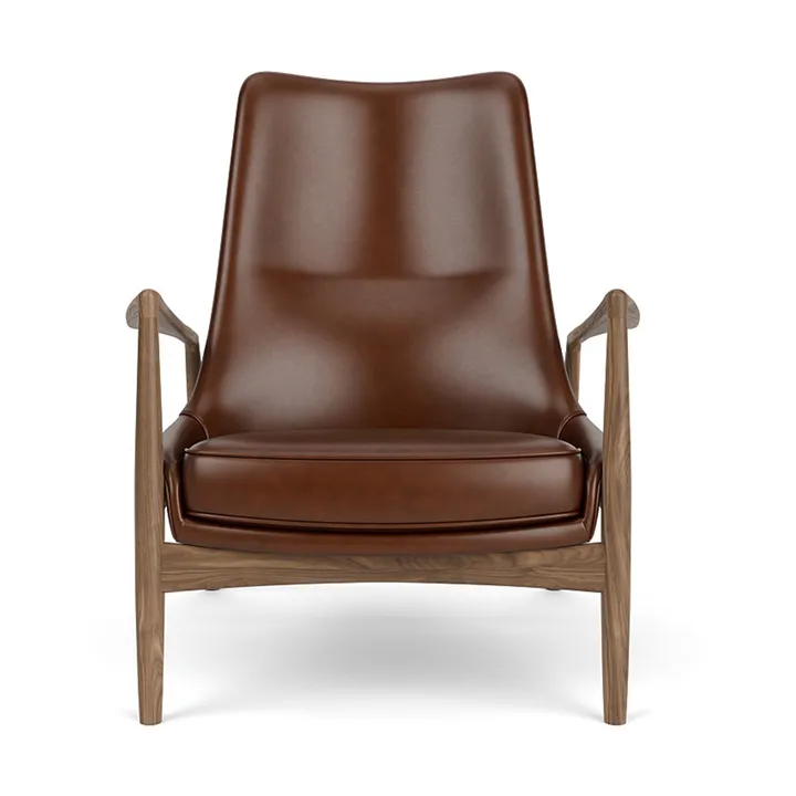 The Seal loungestol høy rygg - Dakar 0329-eik - Audo Copenhagen