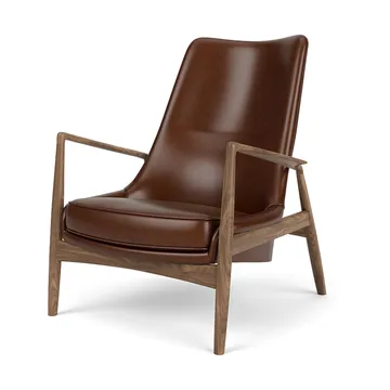 The Seal loungestol høy rygg - Dakar 0329-eik - Audo Copenhagen